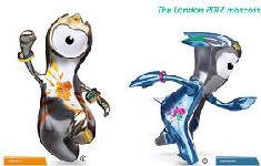 Londres 2012 - Mascotes